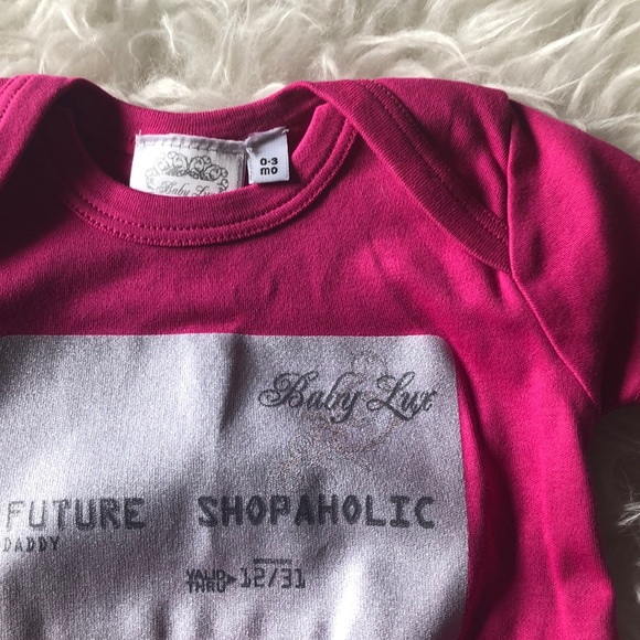 Baby Shopaholic Onesie - Picture 2 of 4